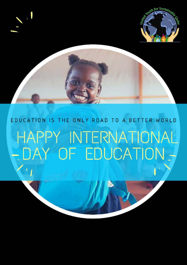 Our message is simple and straight!

Education is still one of the best gift you can give to anyone!!!
#InternationalDayofEducation2021 

@FoundationTft @UNICEF_Nigeria @UNFPANigeria @AfriyanNigeria @LadyGrasha @Chimamakaah @NigEducation @education_esv @AUYouthProgram