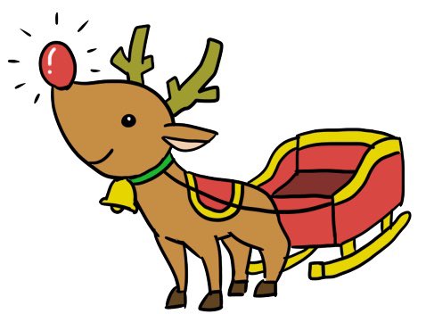 赤鼻のトナカイのtwitterイラスト検索結果