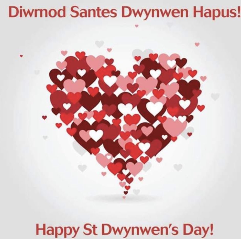 So until today I didn’t realize Wales has its own version of Valentine’s Day separate from Feb14th. & I am just finding this out now??? @MGsHusband??? I mean I missed out on double valentines/heart days??? Why GG? #DyddSantesDwynwen #dyddsantesdwynwenhapus @ShrillaB @DBelardoMD