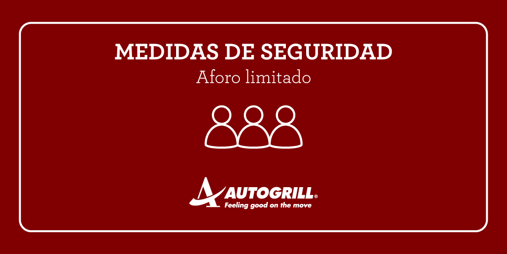 En nuestros locales siempre respetamos el límite de aforo marcado, para que puedas disfrutar de tu parada respetando la distancia de seguridad 👨↔👩

#AutogrillTeAcompaña #FeelingGoodOnTheMove #HappyTravelers #Travel #Seguridad #Covid19 #DistanciaDeSeguridad