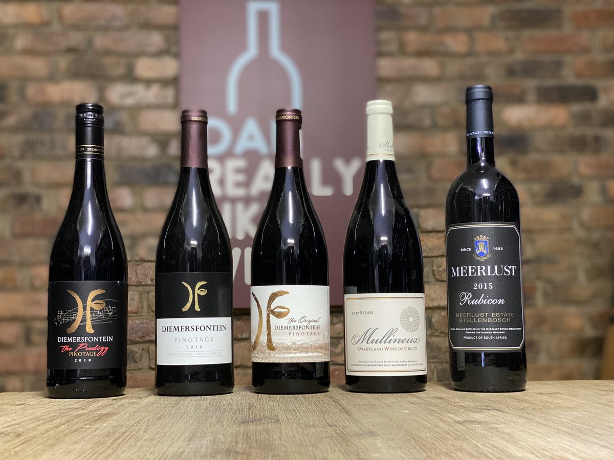 Pinotage trio from the masters at @Diemersfontein (coffee, anyone?), plus South African wine in America with @WOSA_USA’s Jim Clarke (plus @MullineuxWines and @MeerlustWine). Live on Facebook, YouTube and danreallylikeswine.com, Monday at 17:00 South African time. #DRLW