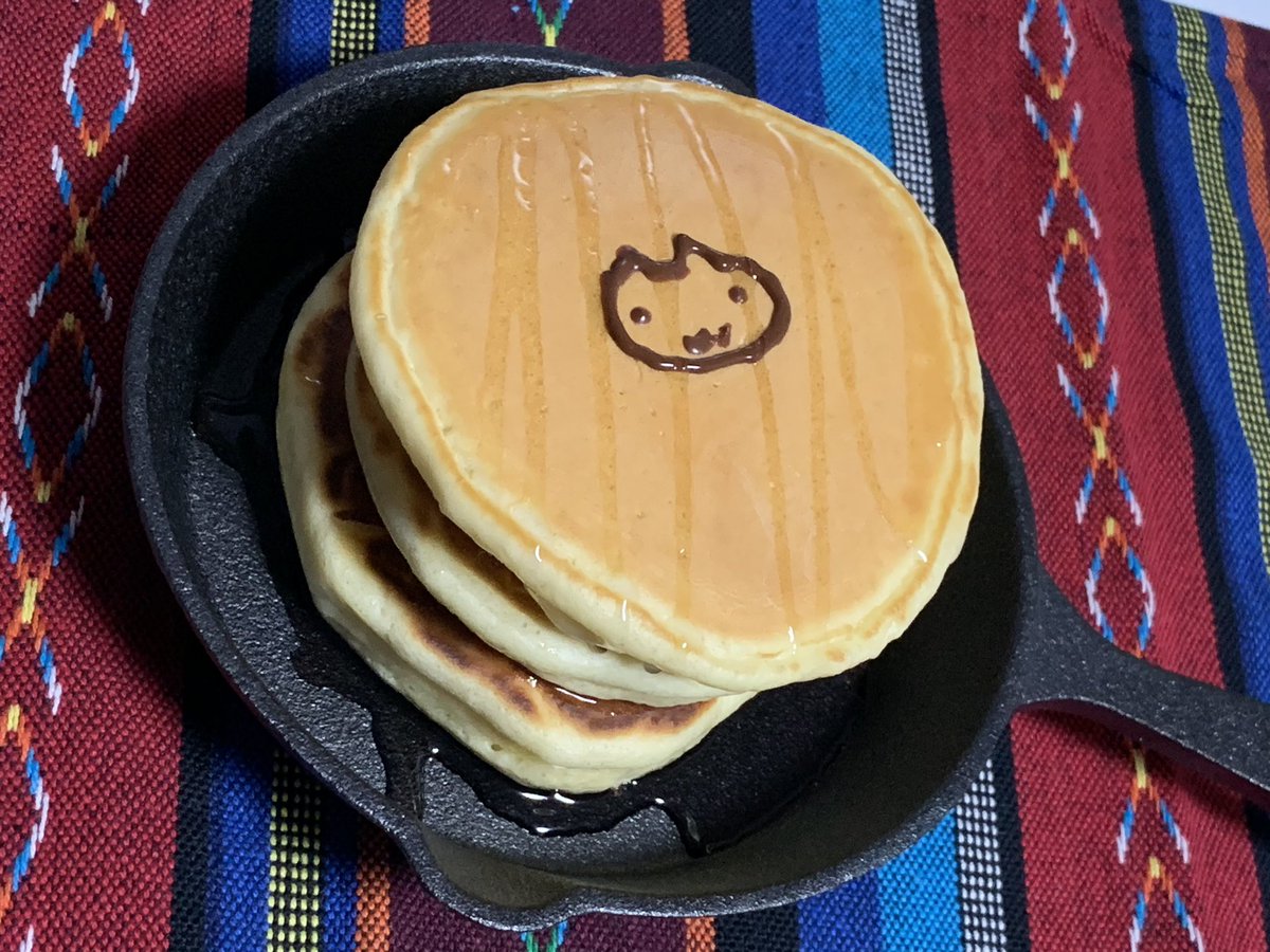 ট ইট র まこ立会人 できあがりっ ホットケーキの日