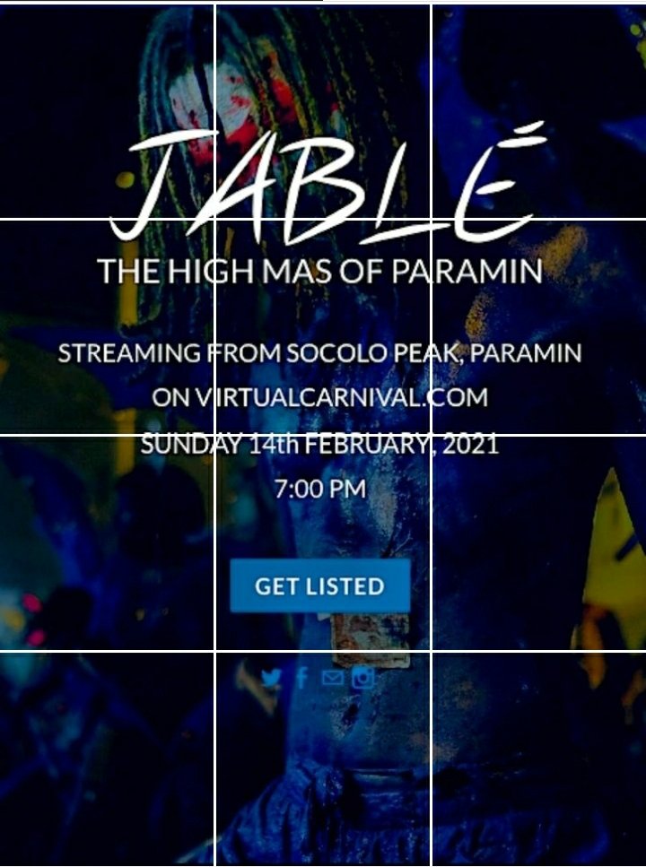 beherevirtually's tweet image. We doing a thing for &quot;Carnival&quot;. Join us at @beherevirtually or @DevilsNext and #GetListed on virtualcarnival.com #JABLÉ #ParaminBlueDevils #WeComing #CarnivalIsOn