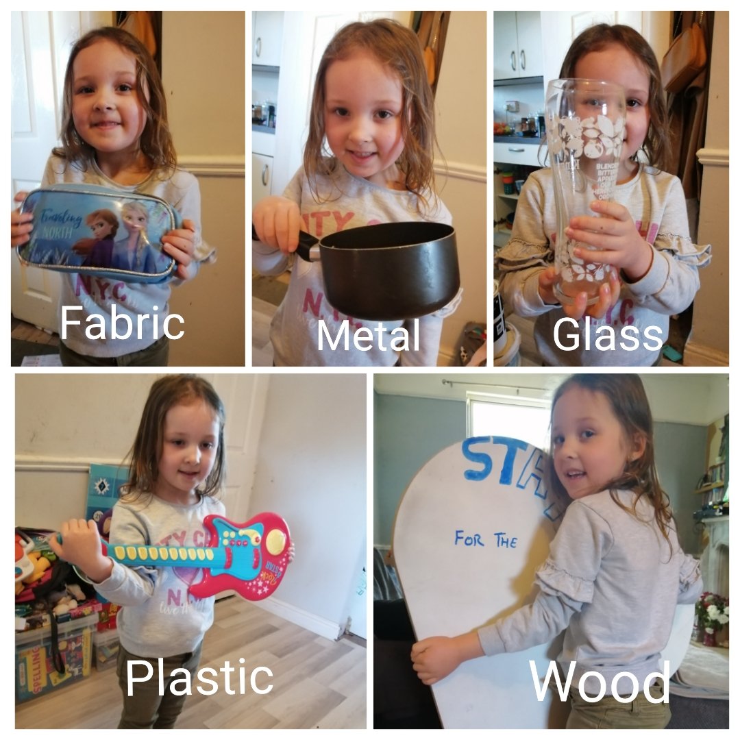 TerriMorgan3's tweet photo. @ChilternPSHull Rosa-Leighs year 1 science challenge for today was to find objects that was a different material https://t.co/r4dOh9WYkg