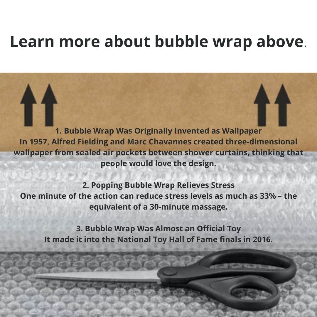 #Didyouknow today is #NationalBubbleWrapAppreciationDay? And for good reason. The accessory provides long-lasting cushioning &amp; stress relief for packages.
Learn more about #bubblewrap: bascousa.com/shipping-and-p…
#bubblewrapappreciationday #basco #shippingsupplies #packingmaterials
