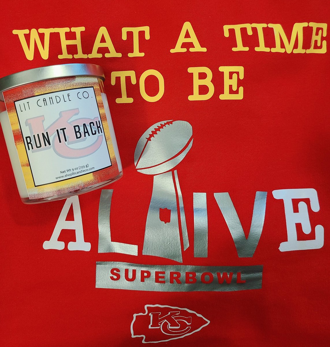 Smells like ANOTHER victory!

#StayLit &amp; SHOPLITCANDLECO.COM
