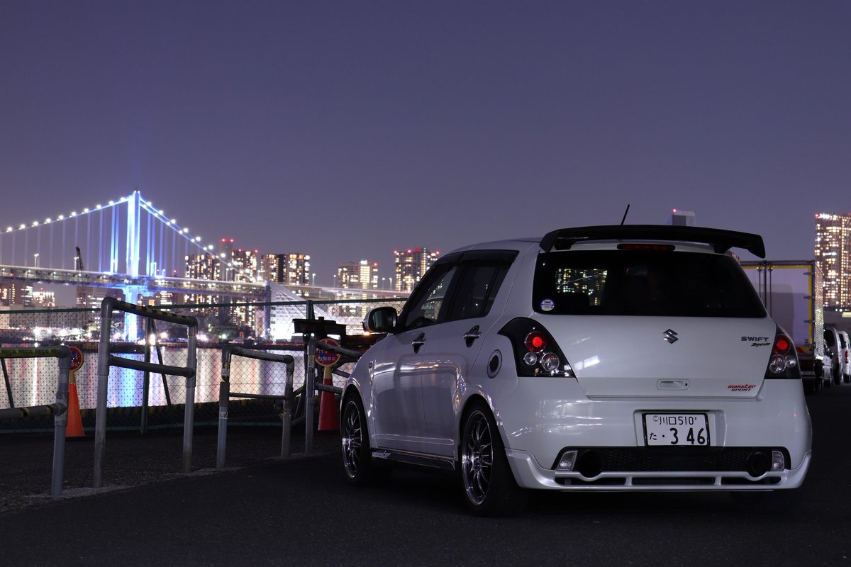 Ryo スイスポzc31s ついに念願の車高調取り付けしました Largus Spec Sです やっぱり下がるとかっこいいわ