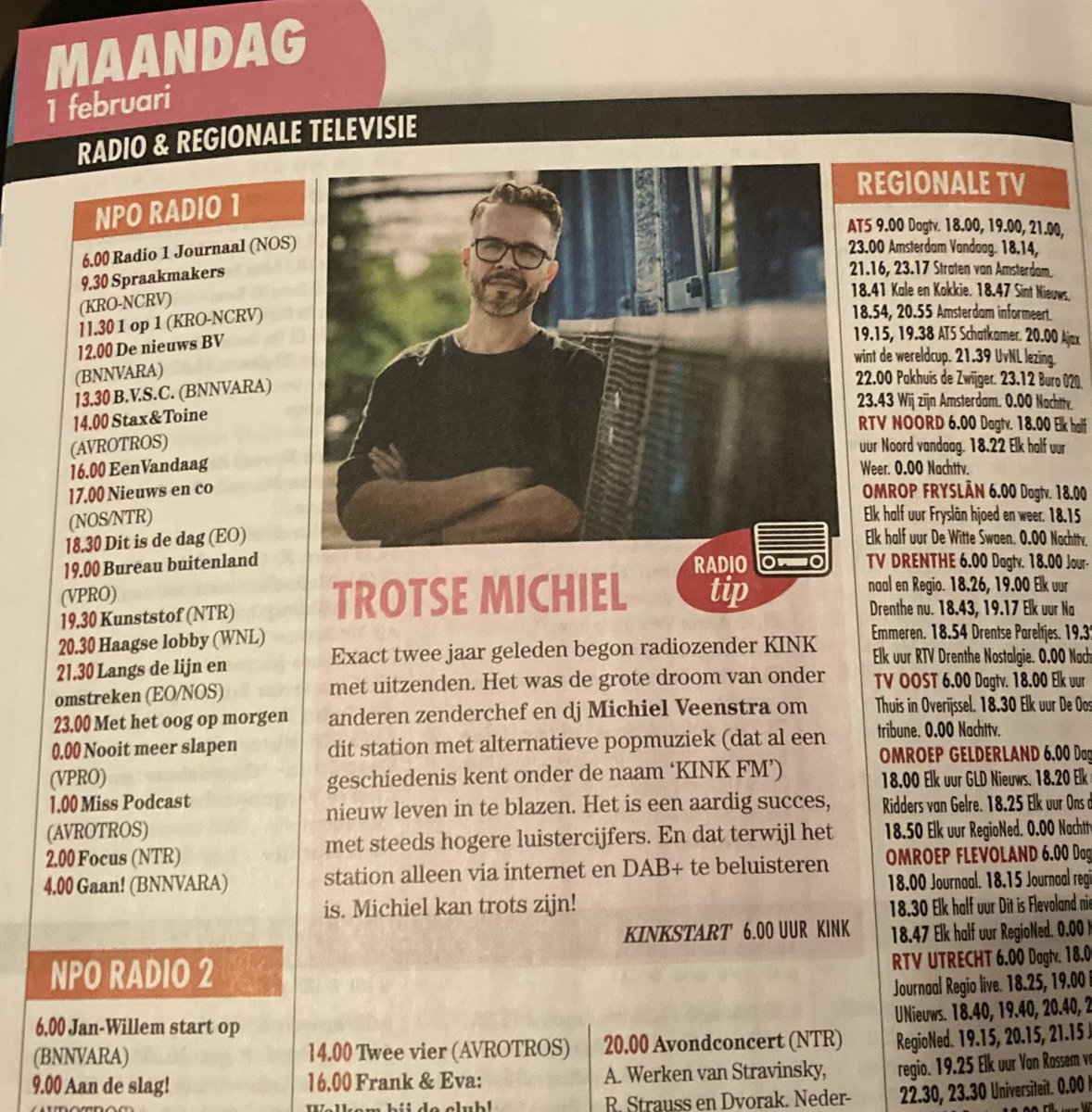 Radiobirdy's tweet photo. Lifegoals @michielveenstra 😉Je staat met #Kinkstart in het nieuwe @MAXMagazineNL ! 🤩👊🏼 https://t.co/OV5Ujml0b1