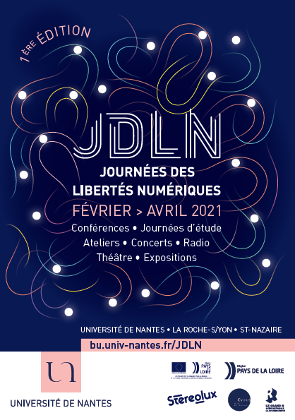 👉[Journées des Libertés Numériques] 

📆De février à avril participez à des ateliers, des repair café, des conférences-débat,... pour comprendre les enjeux des technologies numériques

bu.univ-nantes.fr/jdln/jdln-prog…

#JDLN #CampusLRSY #univNantes