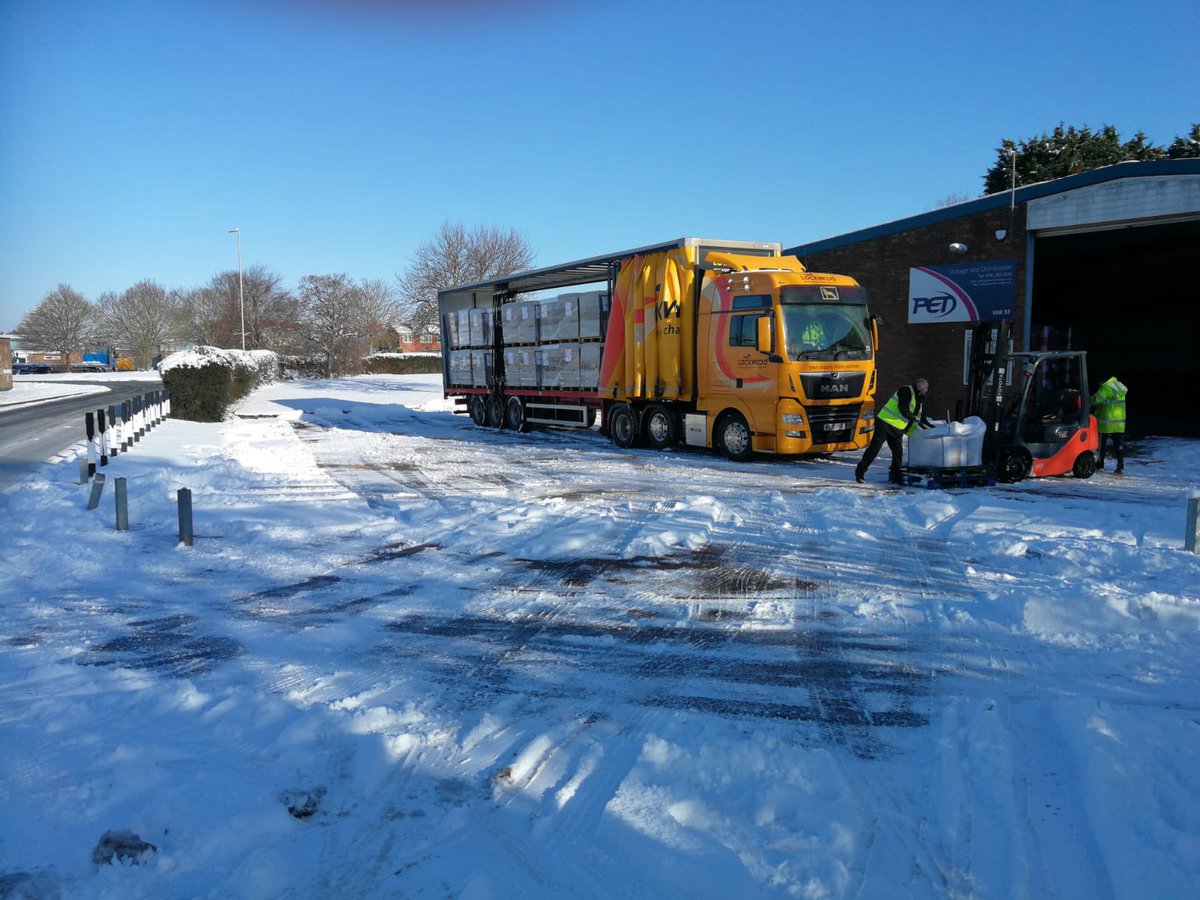 Delivering in all conditions!