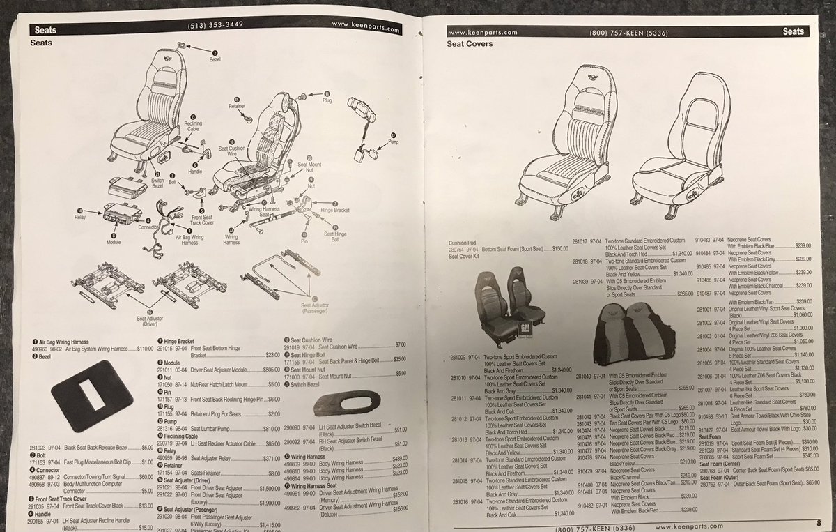 markwertz55's tweet photo. . It’s #instrumentPanel #Seat and #Door #Monday @KeenParts https://t.co/4gk0gpeA6y for that 1997-2004 #ChevroletCorvette . In need of parts to keep your beauty on the road visit our friends @KeenParts . Parts delivered #WorldWide so check them out #CorvetteOwners #ClubVette https://t.co/vSdBEBBbCA