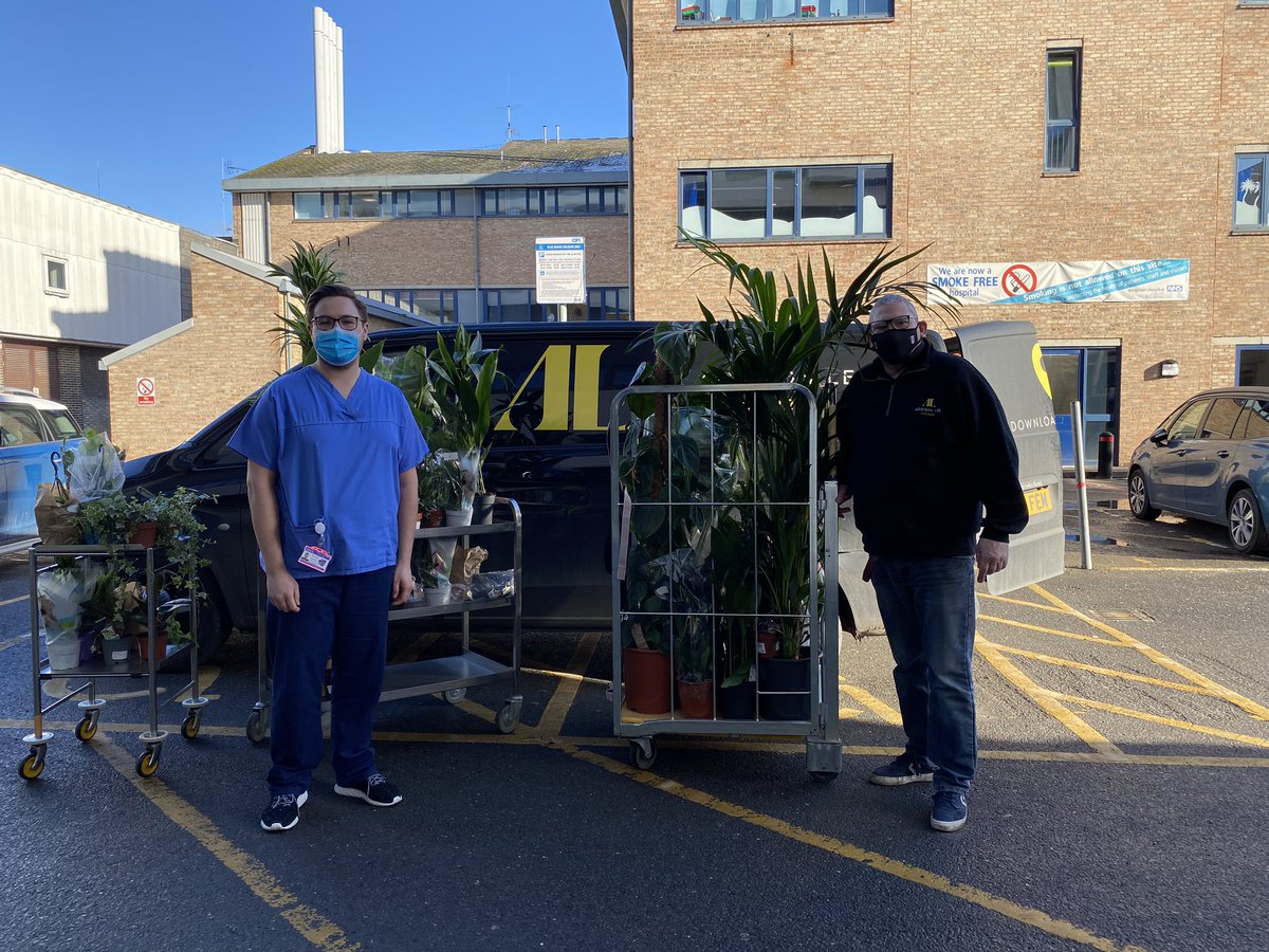 loretapeneyra's tweet photo. What a lovely gesture from our receptionist Dan Lotek! He emailed #PatchPlants so that our staff can have plants to brighten up their days. Our staff were so delighted with these very wonderful gifts! Thank you Dan #PatchPlants โค๏ธ@DrabwellJulie @KatherineNagle @KingstonHospNHS https://t.co/pRw8nvHZJL