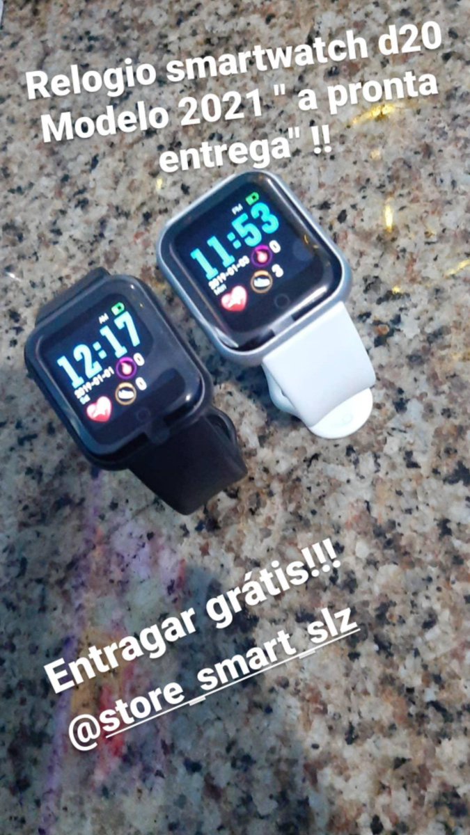 STORESMART2's tweet image. 2 Relogios smartwatch D20 Modelo 2021, Por apenas 150 reais !! A companha entrega grátis para todo Brasil! Acesse o link e confira o Site:storesmartwatch.bagy05.app/storesmartwatc…