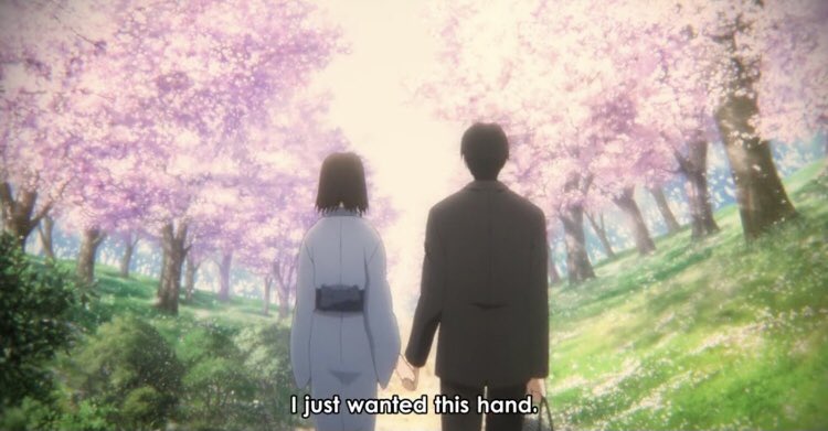 Their relationship is wrought with difficulties but while unconventional it’s one of the greatest romances ever created. There love for each other is genuine and both long for happiness. It’s though Mikiya’s willingness to constantly reach out his hand that allows for