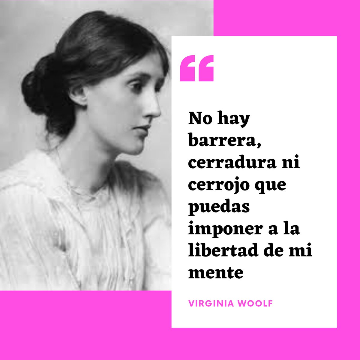 📜Tal día como hoy, en 1882, nacía en Londres Virginia Woolf, figura destacada del feminismo y considerada como una de las escritoras más importantes del siglo XX

📖Entre sus obras destacan 'La señora Dalloway' y 'Una habitación propia'

ℹ Más info👉bit.ly/3a6xaIg