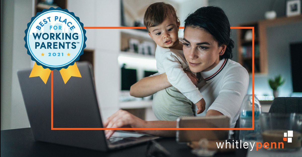 We are excited to announce that Whitley Penn was named one of the Best Places for Working Parents 2021 in Fort Worth, Dallas, and Austin!

To read more information on Whitley Penn's newest award, click the link below:

bit.ly/3ph2hap

#BestPlacesforWorkingParents