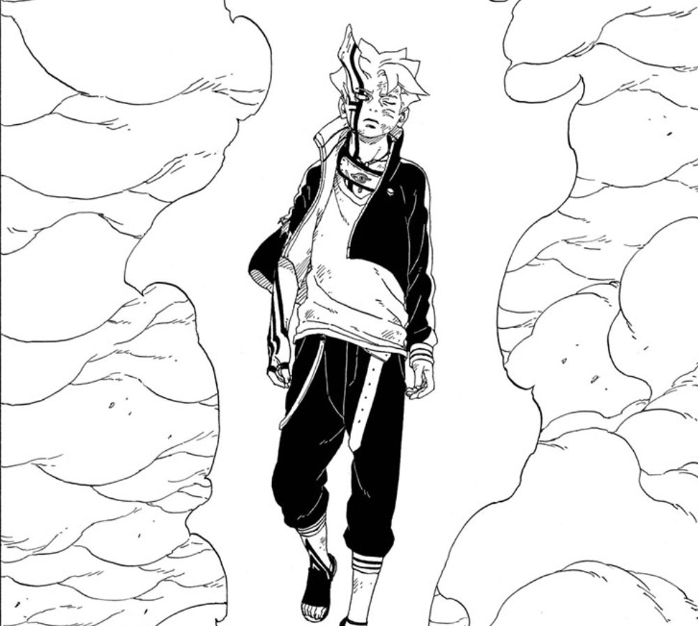 DarkKageXL's tweet photo. A lot of people are under the stigma that Borushiki's weakness is a retcon, or a plothole, or it doesn't make sense so this thread is gonna be here to debunk all these notions. So let's begin and be sure to save this in your bookmarks for any "smooth brains." https://t.co/uks8qbO3E4