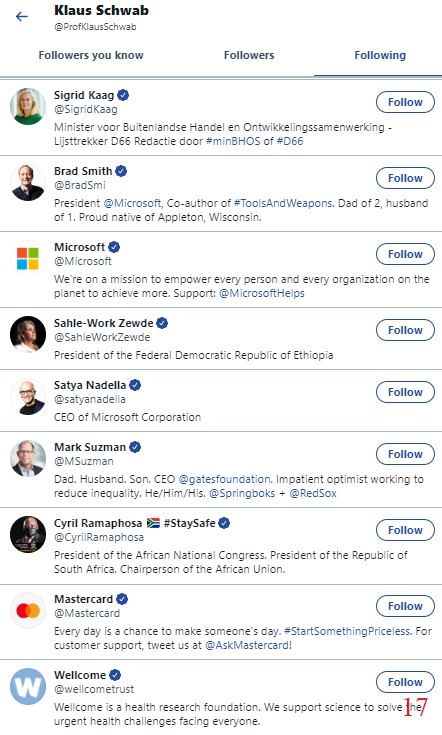 #16 #Microsoft  #Ethiopia #Gates  #AfricanUnion  #Wellcome #Mastercard #Imperative21 is the US arm of the  #greatreset. The campaign serves the deliberately obscured US Business Roundtable - notorious for the crushing  #labor since inception (1972). https://www.businessroundtable.org/about-us/members
