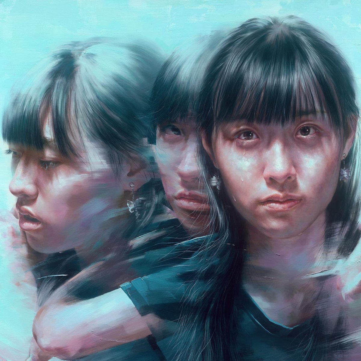 willyu0131's tweet photo. My friend went to visit a company and was pleasantly surprised to see my oil painting displayed on the wall. The photo was sent to me. Thank you collector🙏
.
oilpainting #painting #oiloncanvas #exhibition #collector #drawing #sketch #art #artwork #girl #willyu #尤瑋毅 #油畫 https://t.co/Qss7b10hER