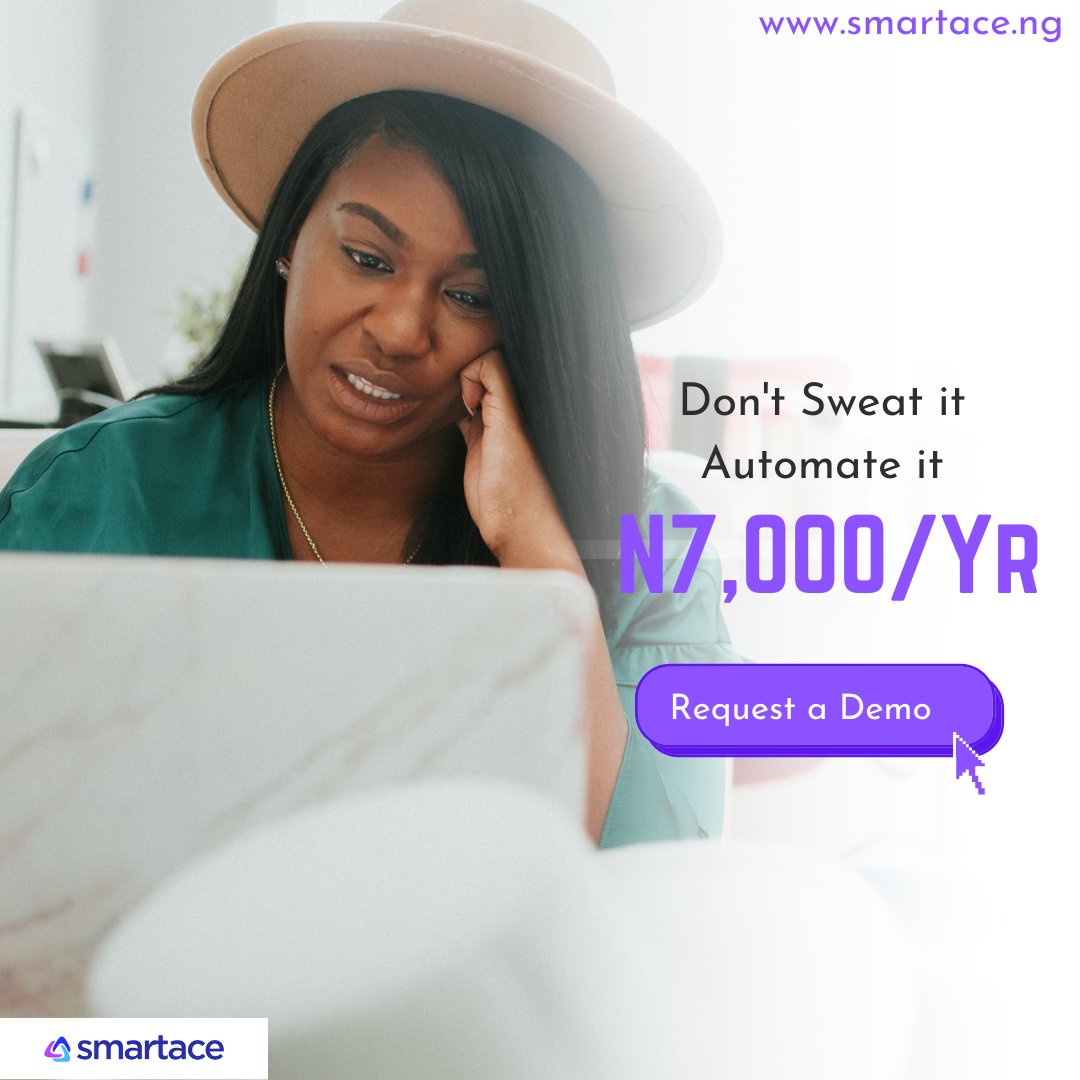 SmartAceSocial's tweet photo. Wouldn't you rather choose our SmartAce Lite package, that offers your esteemed employees an unlimited access to a wide variety of HR and accounting services?

#SmartAce #HRSolution #SmartAceLite #SmartAcePackage #Nigeria #EnterpriseSolutions #SmartBusiness#businessoperations https://t.co/Qrr61gDTT0