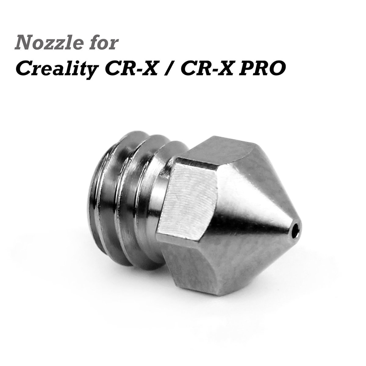 MicroSwissLLC's tweet photo. Do you have a Creality CR-X or CraftBot Flow Generation Printers? Check out our new arrivals. #crx #crealitycrx #microswissnozzle #craftbotflowgeneration #craftbotflow https://t.co/32zYxbb61c