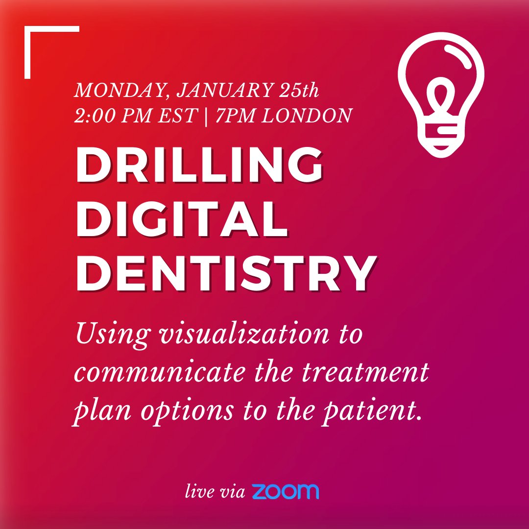 _smilefy's tweet photo. [JOIN US TODAY] Bringing up treatment plan options to your patients could sometimes become complicated leading them to not commit to a treatment.
Join us to learn how you can start using visual communication to entice your patients! Sign up here -->  https://t.co/7532YCfxAs https://t.co/zf4udCA3Ju