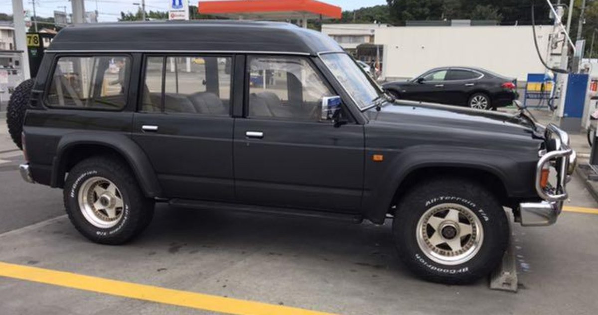 中古車 個人売買の紹介アカウント 日産 サファリ 価格 150万円 年式 1991年 所在地 岡山県 車検有効期限 21年3月 走行距離 25 5万km 出品元 メルカリ 日産のsuvサファリです この無機質な感じがかっこいいですね T Co