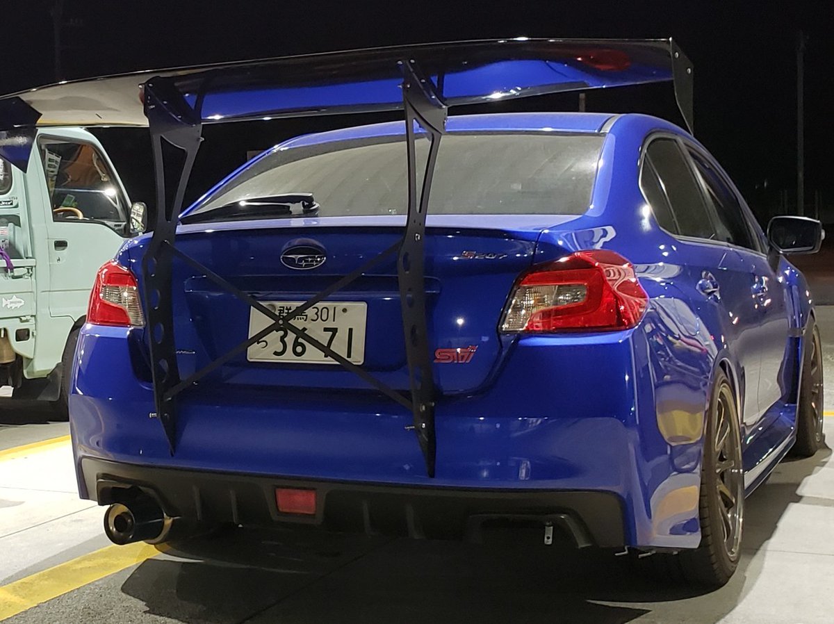 ま ぃ と Vab用 バトルエアロバーチカルウィング売りますよん 気になる方ドゾ 14万 バトルエアロ Vab Wrxsti Battleaero S4 Wrx Gvb Grb