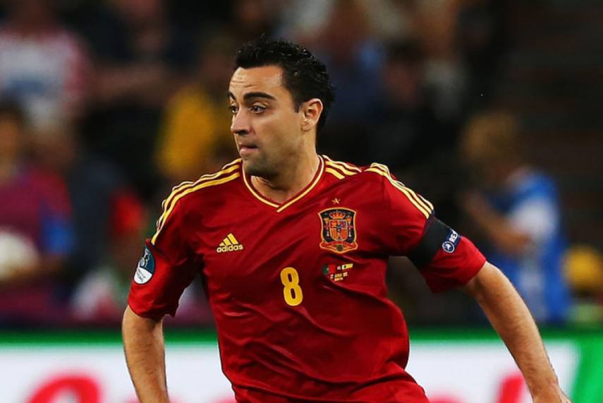  UEFA Euro 2012Xavi played for Spain at Euro 2012 which Spain won by defeating Italy 4-0 in the final. He attempted 136 passes (94% success rate) during Spain's 4-0 victory in the group stage match against Ireland, more than any other player in a European Championship match.