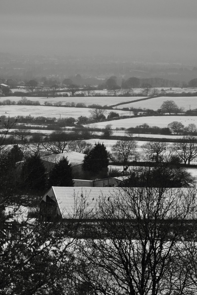 Snowy landscapes, in portrait. 
#walsall #bnwlandscapes #landscapephotography #blackandwhitephotography