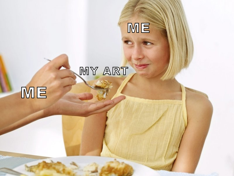 MajuBengel's tweet image. i hate my art .png