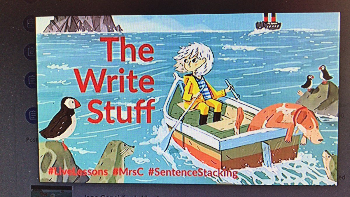 We love developing our vocabulary and writing with Mrs C. #MrsC #sentencestacking @janeconsidine