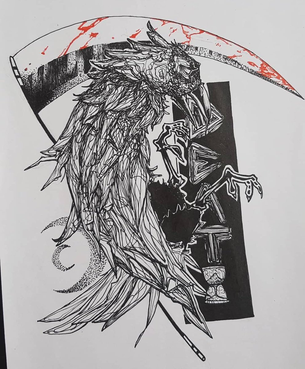 _4inja_'s tweet photo. raven of death https://t.co/SOGUrU9VqB