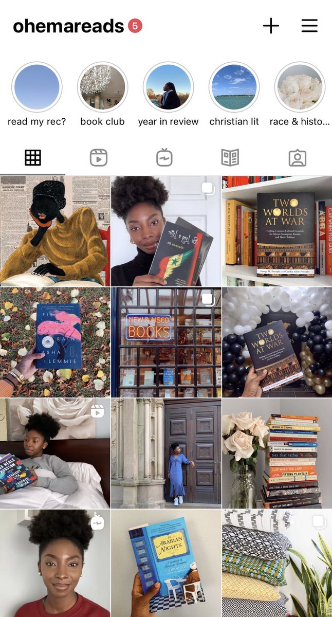 Looking for book recommendations? 

I blog about books on Instagram, with a focus on African literature! Check out <a href="/ohemareads/">ohema reads • book blogger</a> on IG to get recommendations ❤️