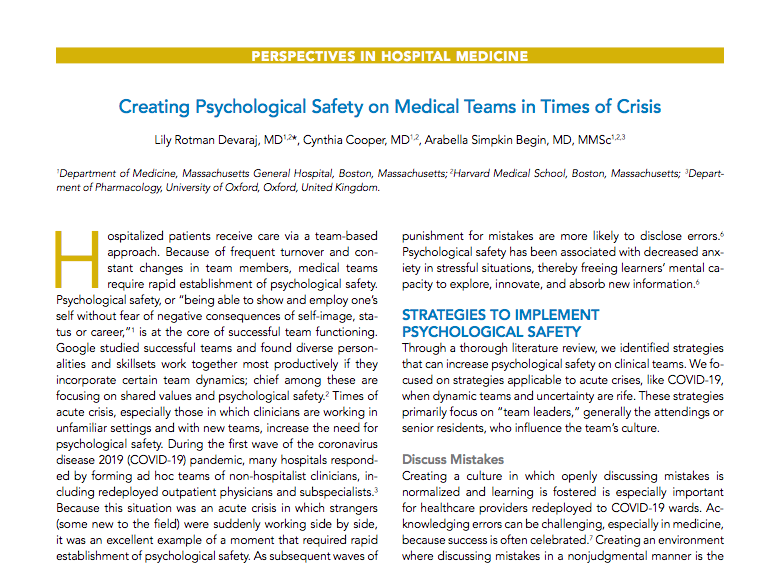 Journal of Hospital Medicine (@jhospmedicine) on Twitter photo The key to successful teams is psychological safety. How do hospitalists foster this? Strategies and tips here 👉fal.cn/3cWEl <a href="/MGHMedicine/">MassGeneral Medicine</a> <a href="/MGHCEF/">MGH Inpatient Core Educator Faculty</a> <a href="/greyscalespaces/">Arabella Simpkin Begin MD PhD</a> The key to successful teams is psychological safety. How do hospitalists foster this? Strategies and tips here 👉fal.cn/3cWEl <a href="/MGHMedicine/">MassGeneral Medicine</a> <a href="/MGHCEF/">MGH Inpatient Core Educator Faculty</a> <a href="/greyscalespaces/">Arabella Simpkin Begin MD PhD</a>