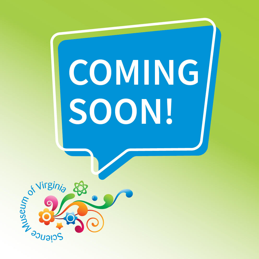 ScienceMusofVA's tweet image. Staff have been working hard for months on huge behind-the-scenes project. Anyone want to guess what we're launching very soon?! Hint: it's not parking deck or "Mental Health: Mind Matters" exhibition opening 2/6. #ExcitingThingsComing #StayTuned #ComingSoon #LaunchingSoon