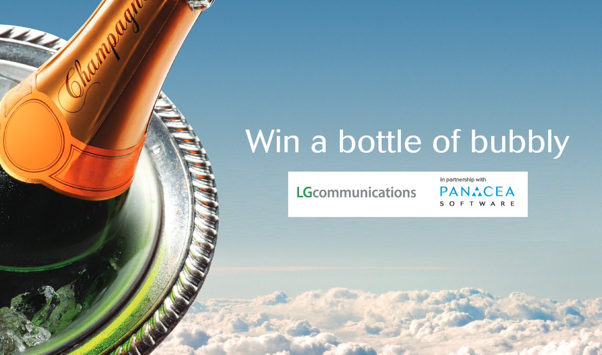 LGcomms's tweet photo. How is the #COVID19 pandemic affecting you and your team? 

Fill out @PanaceaSoftware's two minute survey and enter a draw to win a free bottle of champagne. 

Survey closes on 26 January 👉 https://t.co/tCurOKL1cn https://t.co/CdPHLMBeA3