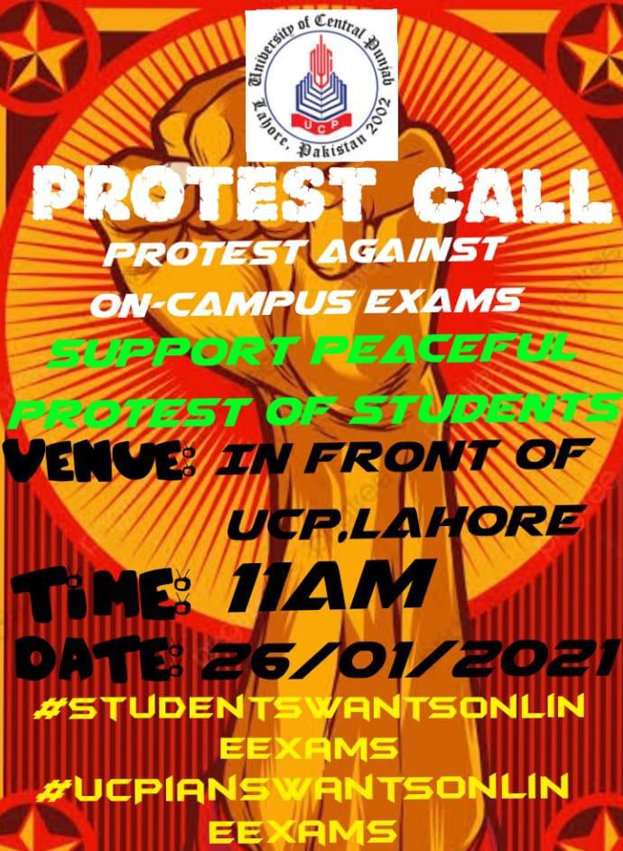 Listentotheyou1's tweet photo. SHAFQAT MEHMOOD STUDENTS KO INSAAF DO!!!!!!
Join the protest tomorrow. Retweet as much as you can.
#StudentsKoInsafDo
#online_exams_only 
#OnlineExamOrWeProtest 
#ucp #UCPiansWantJustice #umt #numl #riphah
@ShahzadYunasPTI 
@Shafqat_Mahmood 
#ShameOnYouPunjabPolice .. https://t.co/U14jiYS5M6