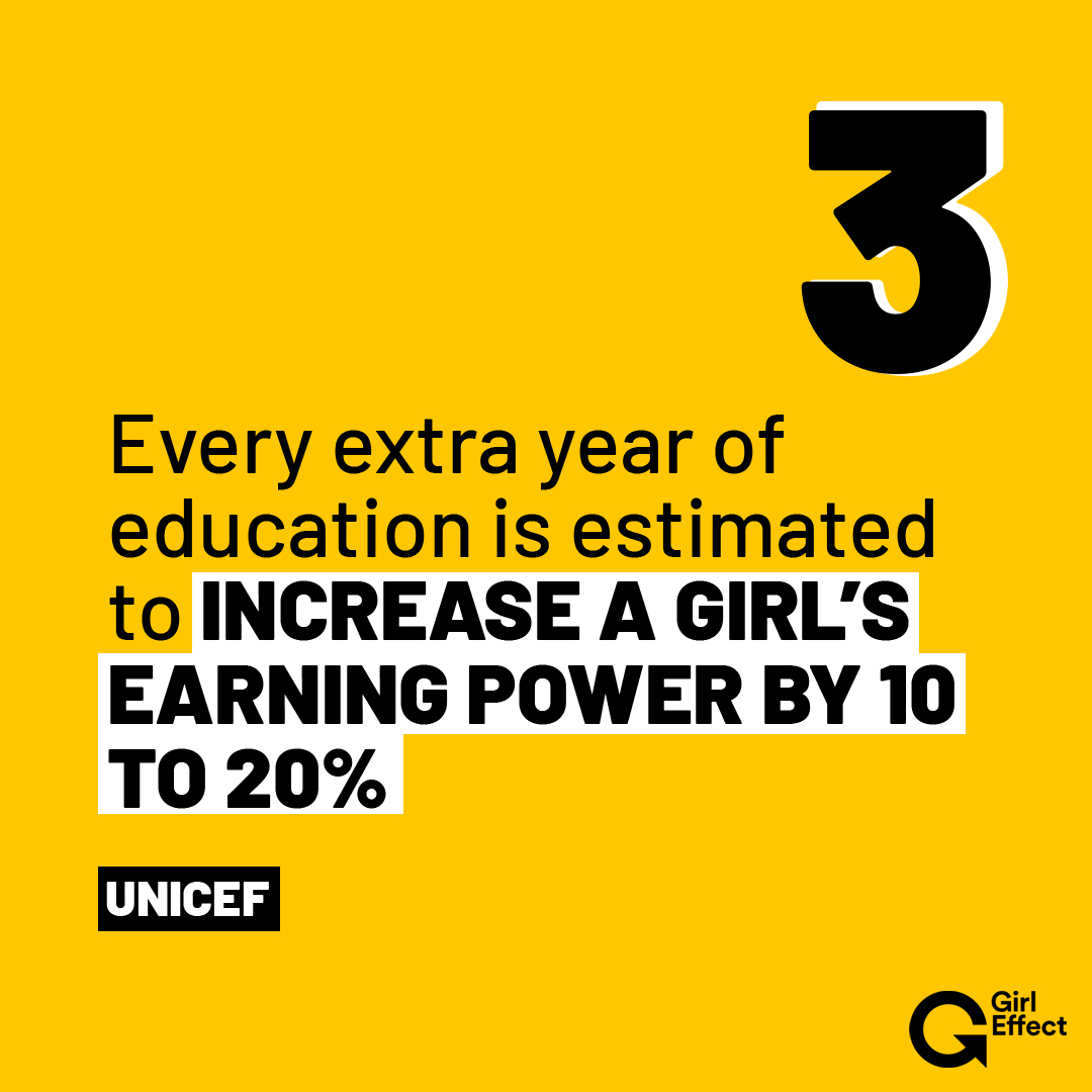 girleffect's tweet photo. At Girl Effect, we want every girl to understand and value the importance of her education and to be equipped to negotiate for her right to learn. https://t.co/trwMQI2lEa