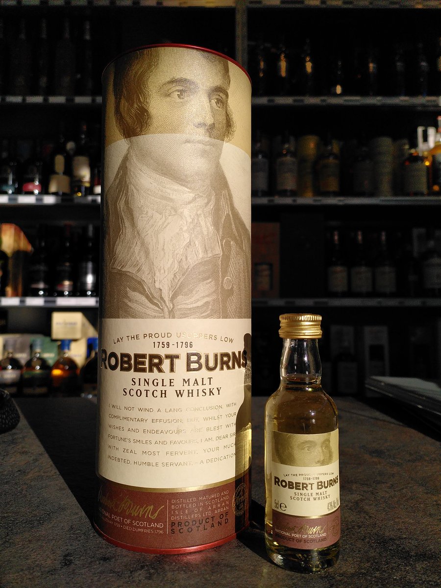 AmathusH's tweet photo. What are you going to be drinking for Burns Night?

This edition is of the Arran single malt seems tailor made for it 🥃🎆 https://t.co/wVh4K5FTTr