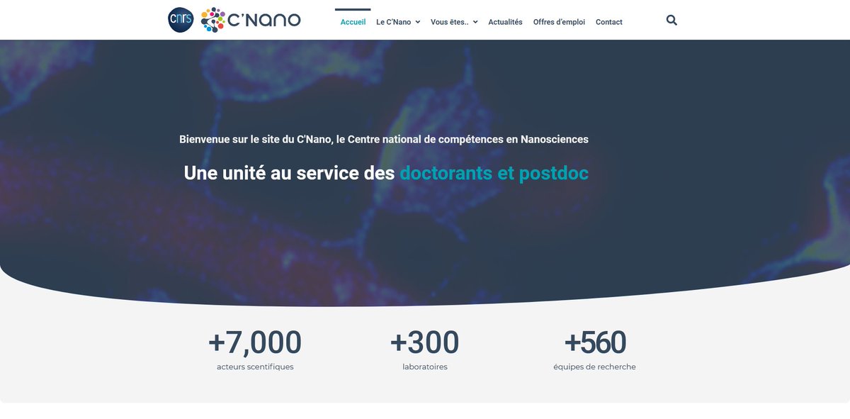 Venez découvrir notre nouveau site internet ! 
➡️cnano.fr
Découvrez aussi les pages des régions du C'Nano :
cnano.fr/nord-ouest/ I cnano.fr/ile-de-france/ I cnano.fr/grand-sud-oues… I cnano.fr/est/ I cnano.fr/provence-alpes… I cnano.fr/auvergne-rhone…