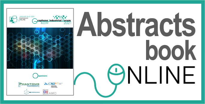 PhantomsNet's tweet photo. Download the abstracts book of the Graphene Industrial Forum (GIF2021) #online conference and check latest #Graphene and #2DM developments presented by experts in the field! https://t.co/lAqfNMM4Ji
#industry #composites #sensors #integration #Standards  #Applications #Medtech https://t.co/2hmZWtCbNx