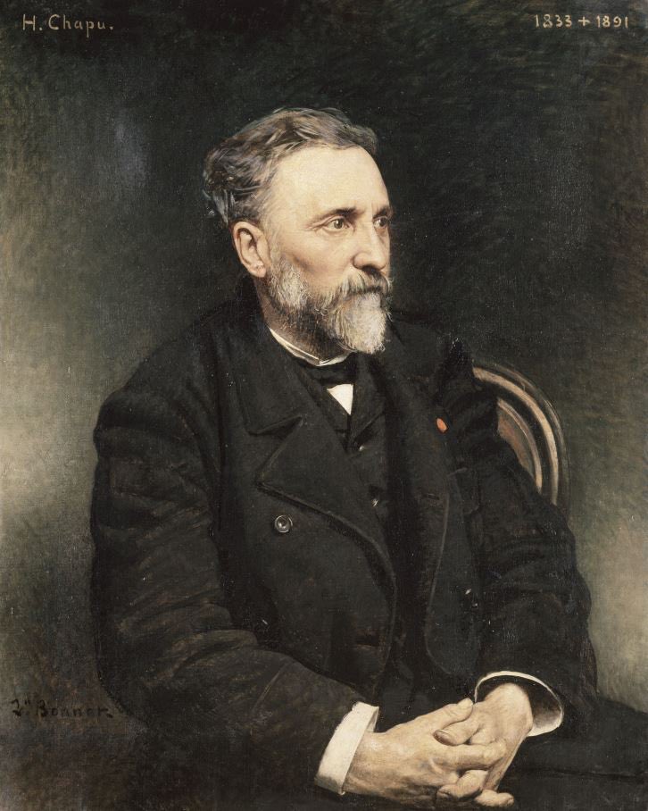 3/12 The job was originally awarded to Henri Chapu, but the monument we know today is the work of not 1 but 3 renowned Neoclassical sculptors!After planning the piece, Chapu died in 1891 & the excellent Alexandre Falguière was brought in to finish the job!