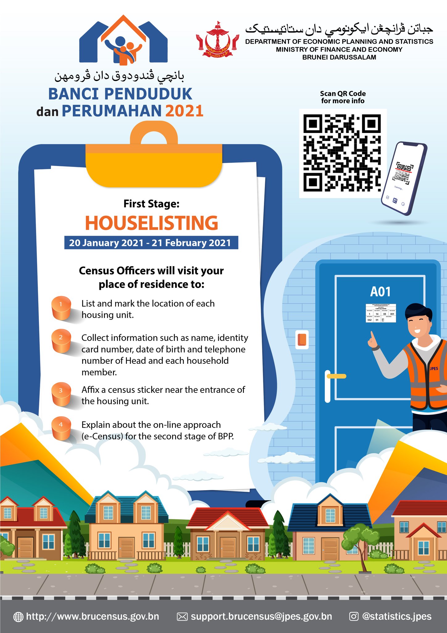 Gov Bn On Twitter First Stage Of Bpp 2021 Houselisting 20 January 2021 Until 21 February 2021 More Information On Bpp 2021 Can Also Be Found On The Bpp 2021 Portal Https T Co Slay45pirs