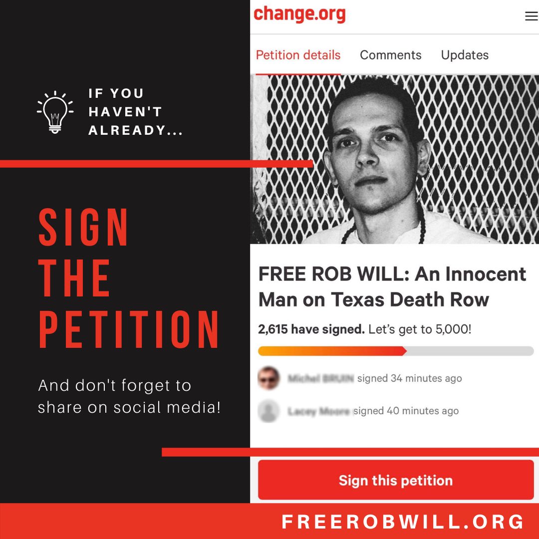 freerobwill's tweet photo. Let’s see if we can't get this to 5k signatures! It's incredibly uplifting to check this petition every day and see that it just continues to grow. Thank you to everyone who signed and THANK YOU to everyone who shared this petition encouraging others to sign also. #freerobwill! https://t.co/sjwdGEC6pX