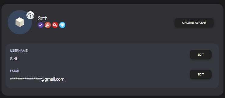 SurgeSync's tweet photo. Working on an updated UI for the account settings page! https://t.co/tdtgbZDSzU