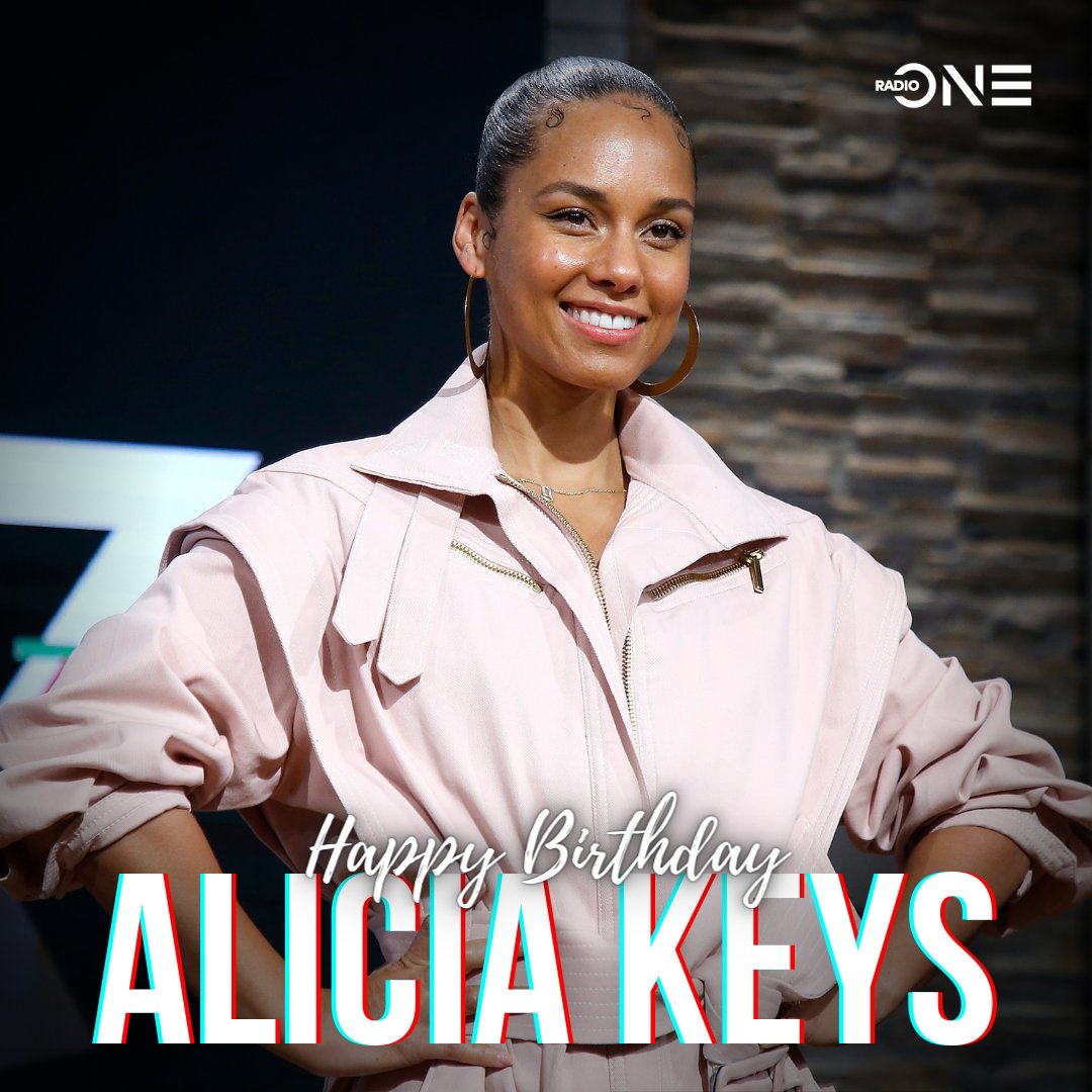 Happy 40th birthday Alicia Keys!  