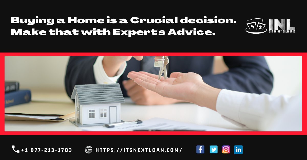 Make the Crucial decision of buying a home with proper Financial planning and with all our Expert's support. Recharge here itsnextloan.com .

Visit: itsnextloan.com
Call: +1 877-213-1703
Drop us an email: info@itsnextloan.com

#Financialplan#itsnextloan