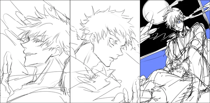 フィーリングで自由に描いてみてる 