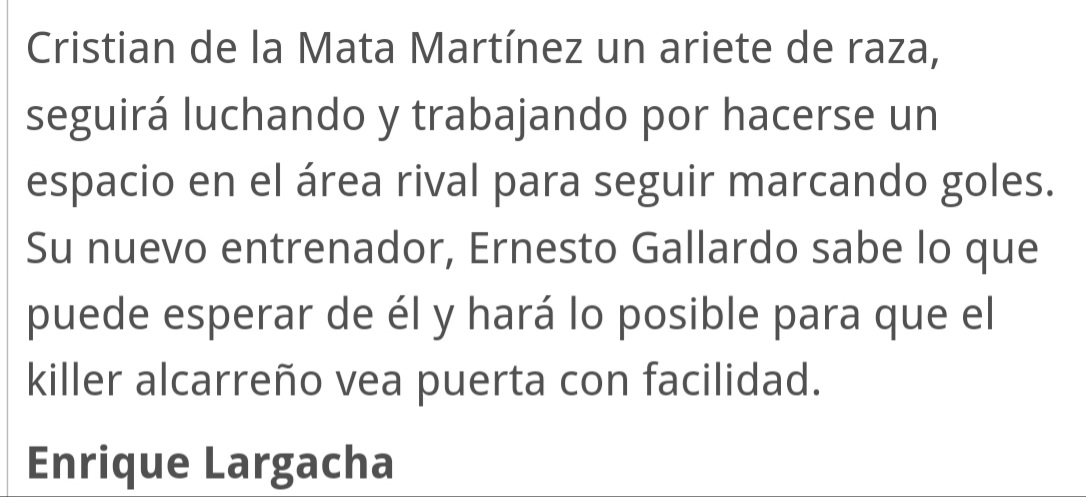 Muchas gracias Enrique Largacha por el artículo. Eres muy grande amigo. Siempre en mi equipo.😘❤
guadalajaradiario.es/tribuna-gd/439…
También a <a href="/GuDiario/">GuadalajaraDiario</a> por hacerlo público. ❤